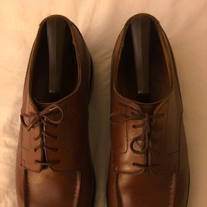 Weston Golf Derby Shoes, Dark Brown, Boxcraft